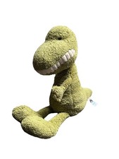 Genuine Jellycat London Toothy Trex Green Dinosaur Plush Retired Discontinued
