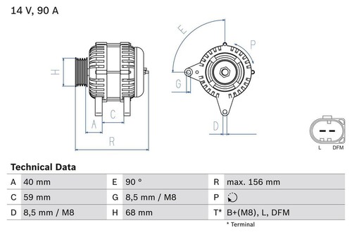 Volkswagen alternator fits - volkswagen,