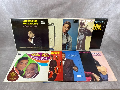 Jackie wilson vinyl lot 10 - jackie,