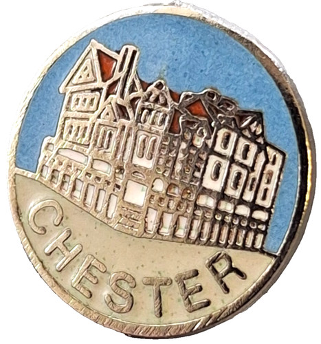 Chester city rows small pin - chester,