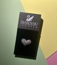 Swarovski Heart Brooch in its