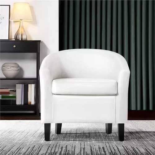 Tub chair velvet faux - velvet,