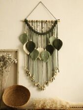 Macrame Leaf Wall Hanging –