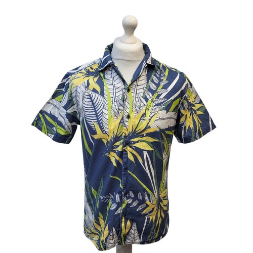 Primark blue yellow leafy - yellow,
