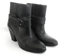 "Bertie" Leather Ladies Ankle Boots  - Size EU 37