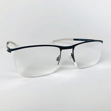 SPECSAVERS eyeglasses SATIN BLUE HALF RIM glasses frame MOD:TECHSPECS17 32524512