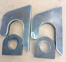 20mm Light Duty JCB Q-Fit Telehandler Teleporter Brackets. 2 Piece Weld On