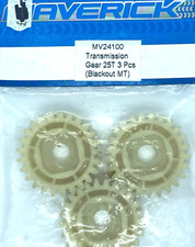 Maverick Blackout Transmission Gears. 25T 3 pcs P/N MV24100