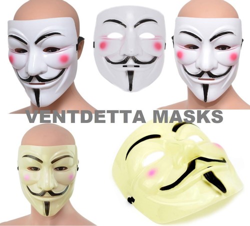 Vendetta face mask fancy dress - vendetta,