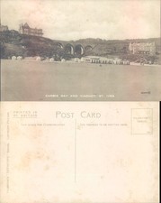 Carbis Bay and Viaduct St Ives Cornwall England Valentine s Beach Printed