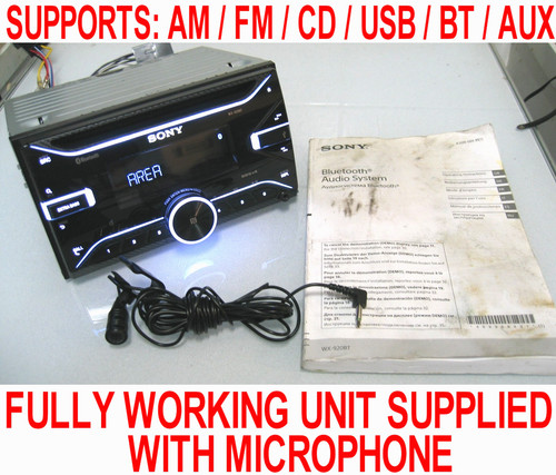 Sony 920bt car - sony, stereo