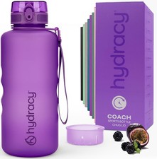 Hydracy Water Bottle with Time