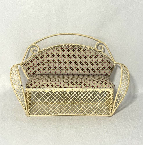 Vtg dollhouse miniature - vtg, metal