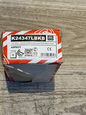 MK K24347LBKB 2 Gang Switched