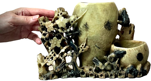 Antique chinese soapstone - antique,