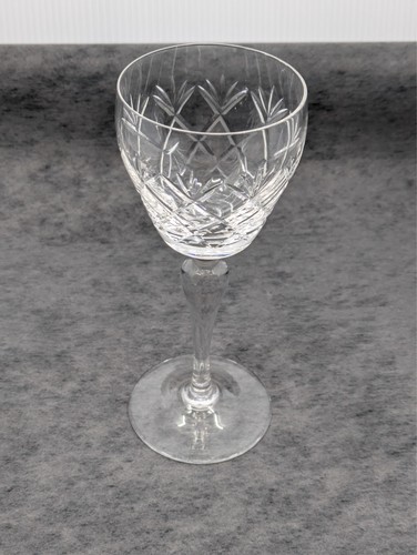 Vintage crystal wine glass - vintage,