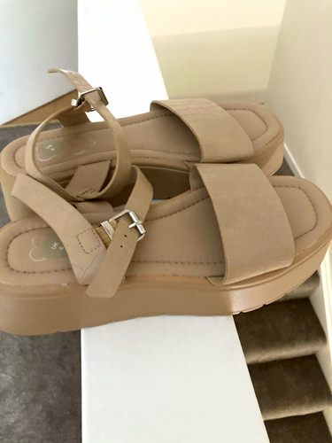 Max women beige platform - women's,