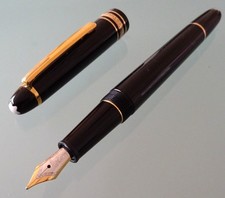 MONTBLANC MEISTERSTÜCK, Beautiful CARTRIDGE FOUNTAIN PEN 145 Nib M, CHOPIN, CLASSY EXCELLENT!