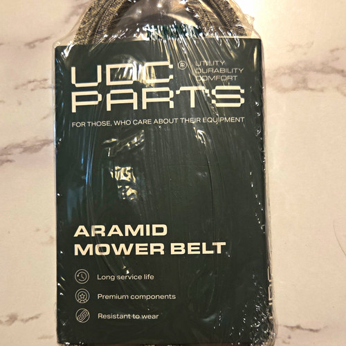 Udc parts aramid - mower, belt