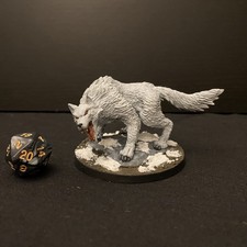 Dungeons And Dragons Giant Winter Wolf Nolzurs Marvellous Miniatures Painted