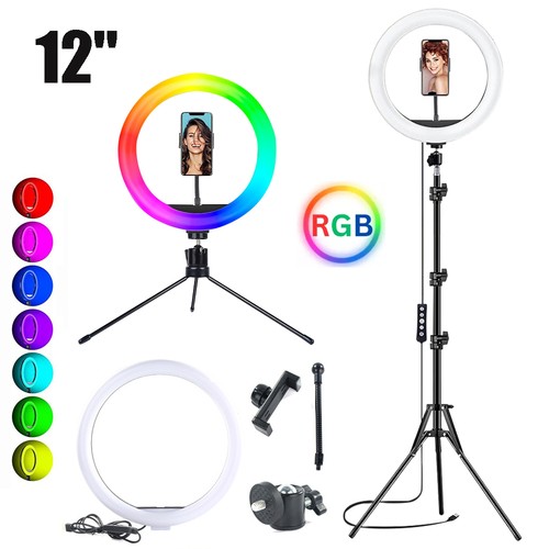 Ring light with tripod stand - with, &
