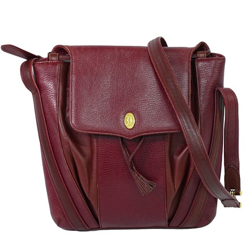 Cartier must leather shoulder - cartier,