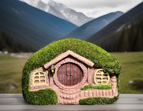 Mossy troll hobbit house - mossy, troll•hobbit