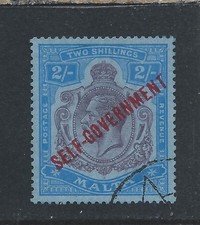 MALTA 1922 2s6d PURPLE &