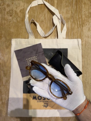 Moscot lemtosh blonde - lemtosh, 46