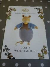 BRAMBLY HEDGE LORD WOODMOUSE MOUSE-ORIGINAL ALAN DART TOY KNITTING PATTERN