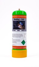 Pure co2 gas - co2, bottle