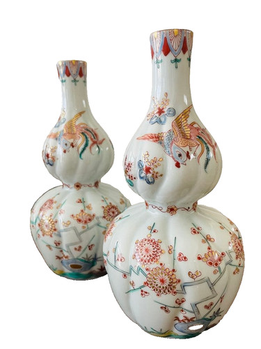 Japanese kakiemon style gourd - kakiemon,