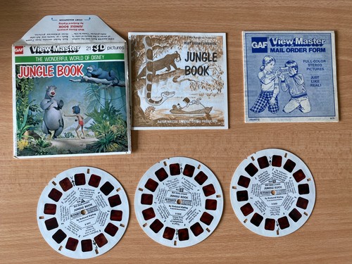 Viewmaster jungle book gaf - jungle,