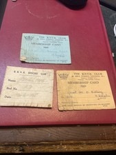 3 Vintage RNVR Club Membership