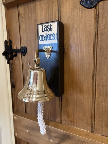 Solid brass last orders - solid,