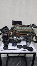 Vintage Olympus OM10 film