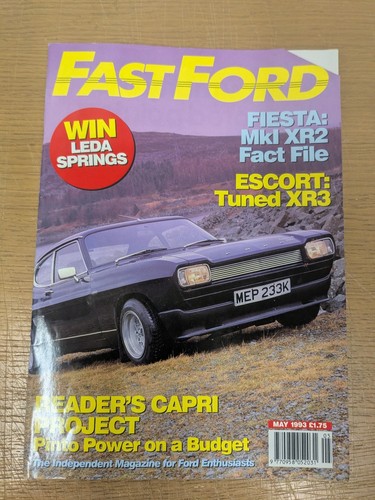 Fast ford magazine may - ford, 1993