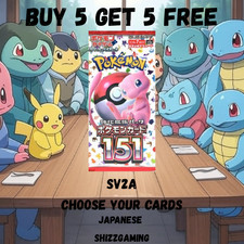 Pokemon 151 SV2A /165 - Japanese - Choose Your Cards!