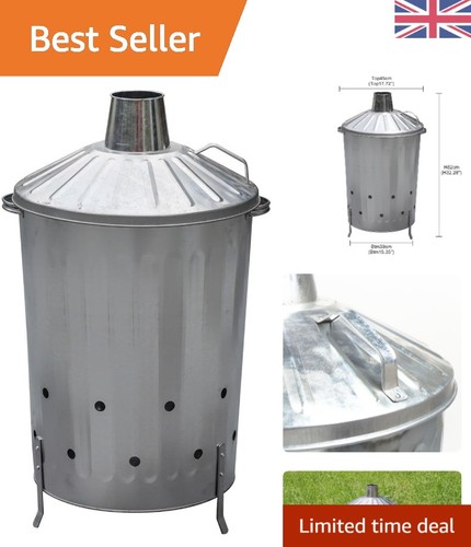 Multi use 90l galvanised metal - 90l,
