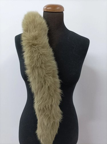 Real fox fur - hood, in