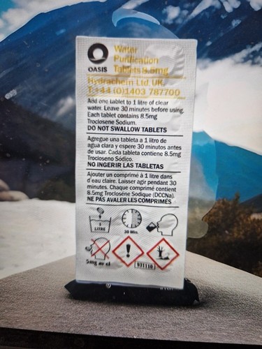 100 oasis water - 100, purification