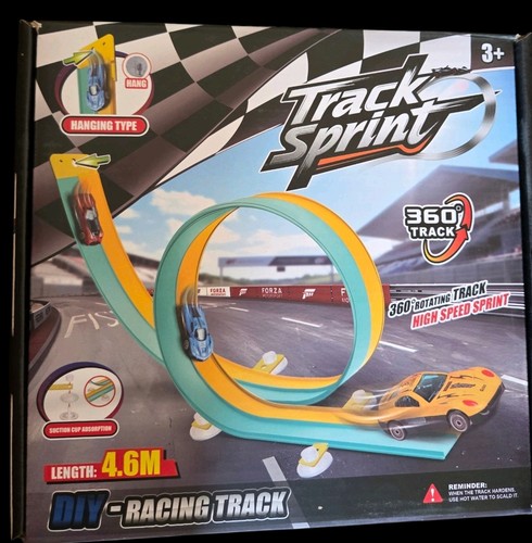 Car racing track flexible toy - track,,