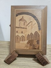 Italian Vintage Inlaid Wood
