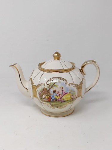 Vintage art deco sadler teapot - deco,