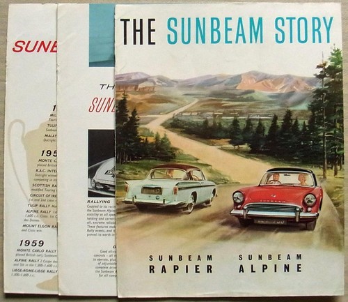 Sunbeam alpine rapier - sunbeam, car