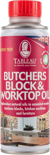 Butchers block and worktop - butchers,