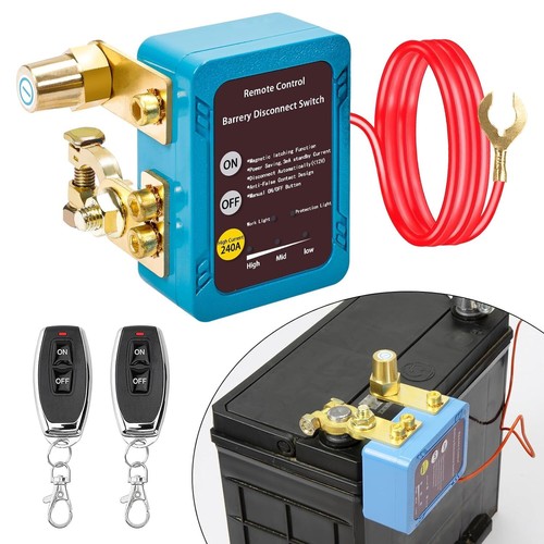 Remote battery disconnect - remote,