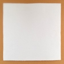 Felt - White - 1/2" Thick - 8