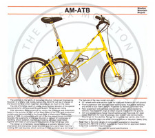 1988 Moulton AM-ATB Bicycle Leaflet