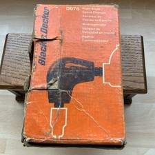 BLACK & DECKER ATTACHMENT RIGHT ANGLE SPEED CHANGER  WITH BOX